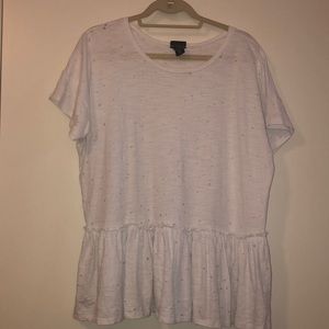 Torrid Distressed Peplum